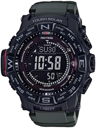 Amazon.com: Casio Men's PRO Trek Stainless Steel Quartz Watch with